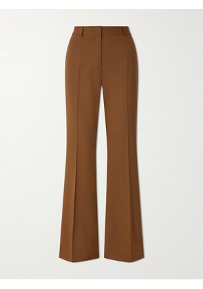 Etro - Wool-blend Flared Pants - Brown - IT36,IT38,IT40,IT42,IT44,IT46,IT48,IT50