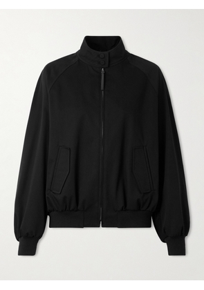 Gabriela Hearst - Wynne Cotton-twill Bomber Jacket - Black - IT36,IT38,IT40,IT42,IT44,IT46,IT48