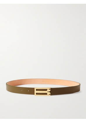 Victoria Beckham - Frame Leather Belt - Green - S,M,L