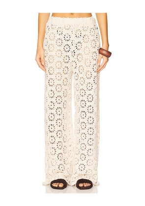 Lovers and Friends Claire Pant in Ivory. Size XS. Also in XXS.