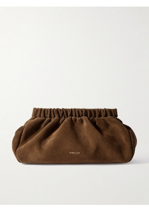 DeMellier - Miami Suede Clutch - Brown - One size