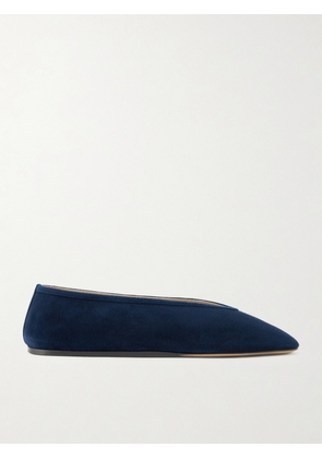 Le Monde Béryl - Luna Suede Ballet Flats - Blue - IT35,IT36,IT37,IT38,IT38.5,IT39,IT39.5,IT40,IT41,IT42