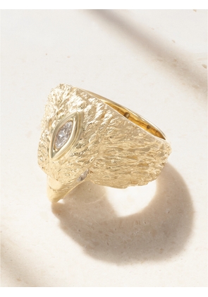 Jacquie Aiche - 14-karat Gold Diamond Ring - 7