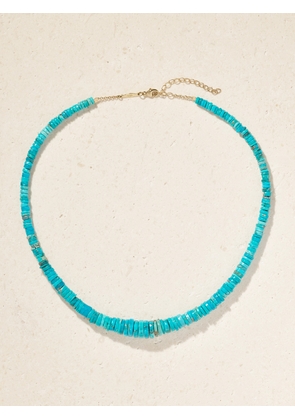 Jacquie Aiche - 14-karat Gold Turquoise Necklace - Blue - One size