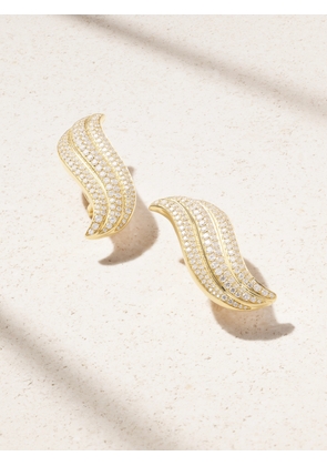 Anita Ko - Celeste 18-karat Gold Diamond Earrings - One size