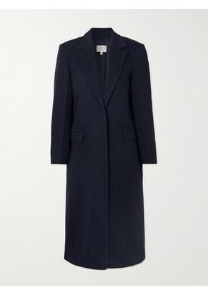 TWP - Mattie Wool-blend Twill Coat - Blue - x small,small,medium,large,x large