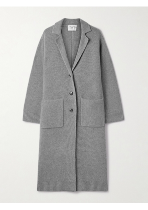 TWP - Jorden Cashmere Coat - Gray - x small,small,medium,large
