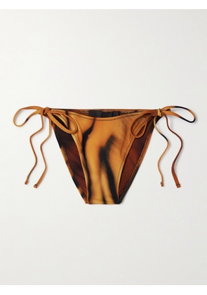 SKIMS - + Roberto Cavalli Signature Swim Dipped Tie Bottom - Tiger Face - Multi - XXS,XS,S,M,L,XL,2XL