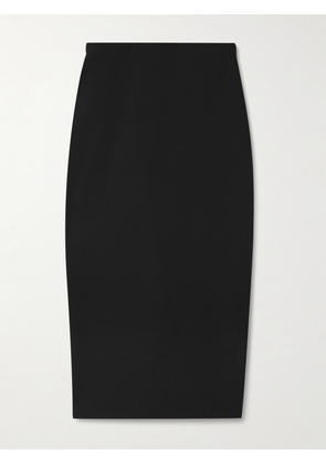 Max Mara - Brandy Jersey Midi Skirt - Black - x small,small,medium,large,x large