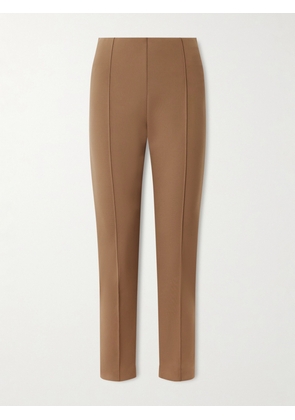 Max Mara - Pergola Jersey Tapered Pants - Brown - x small,small,medium,large,x large