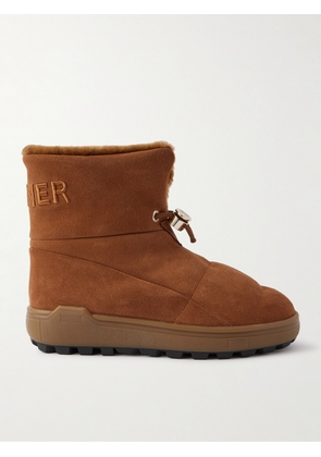 BOGNER - Chamonix Shearling-lined Suede Ankle Boots - Brown - IT35,IT36,IT37,IT38,IT39,IT40,IT41,IT42