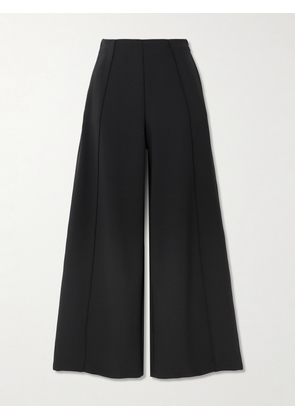 Max Mara - Nigella Stretch-jersey Wide-leg Pants - Black - x small,small,medium,large,x large
