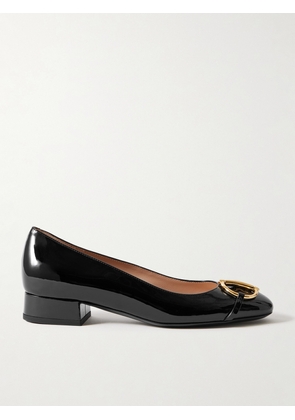 Gucci - Horsebit-detailed Patent-leather Pumps - Black - IT36,IT36.5,IT37,IT37.5,IT38,IT38.5,IT39,IT39.5,IT40,IT40.5,IT41