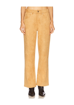 Nakedvice The Whitley Pant in Tan. Size S. Also in XL, XS.