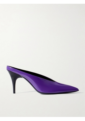 Gucci - 97 Patent-leather Mules - Purple - IT36,IT37,IT38,IT39,IT40,IT41
