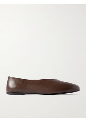 Proenza Schouler - Tee Leather Ballet Flats - Burgundy - IT37,IT38,IT38.5,IT39,IT39.5,IT40,IT40.5,IT41,IT41.5,IT42