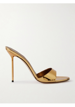 Paris Texas - Lida Patent-leather Mules - Metallic - IT36,IT36.5,IT37,IT37.5,IT38,IT38.5,IT39,IT39.5,IT40,IT40.5,IT41,IT42