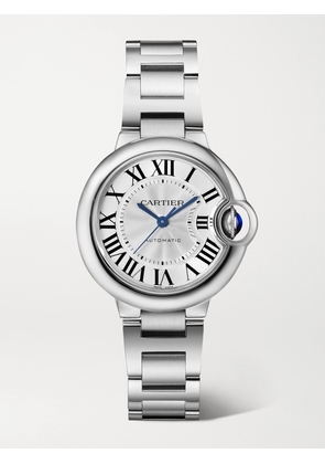 Cartier - Ballon Bleu De Cartier Automatic 33mm Stainless Steel Watch - Gray - One size