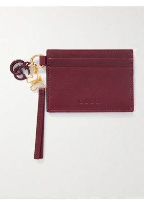 Gucci - Leather Cardholder - Red - One size