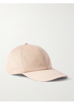 Gucci - Embroidered Cotton-canvas Baseball Cap - Neutrals - S,M,L