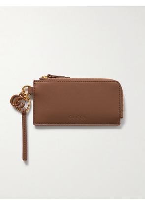 Gucci - Leather Cardholder - Brown - One size