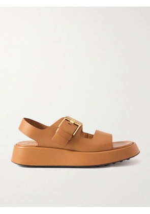 Tod's - Leather Sandals - Brown - IT36,IT36.5,IT37,IT37.5,IT38,IT38.5,IT39,IT39.5,IT40,IT40.5,IT41,IT41.5