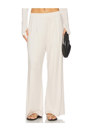 Michael Lauren Vox Pleated Pant in Ivory. Size S. Also in L, XL.
