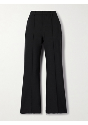 FRAME - The Slim Flare Woven Pants - Black - US0,US2,US4,US6,US8,US10,US12
