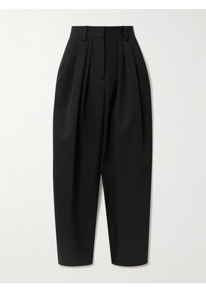 Isabel Marant - Janice Pleated Wool-twill Tapered Pants - Black - FR 34,FR 36,FR 38,FR 40,FR 42,FR 44