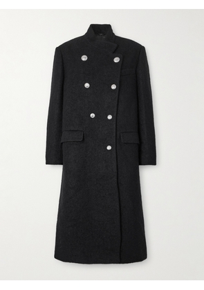 Isabel Marant - Giusa Double-breasted Felt Coat - Black - FR 34,FR 36,FR 38,FR 40,FR 42