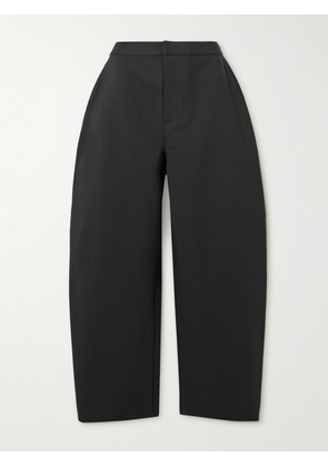 RÓHE - Sculptural Woven Barrel-leg Pants - Black - FR 34,FR 36,FR 38,FR 40,FR 42,FR 44