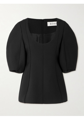 RÓHE - Wool-blend Top - Black - FR 34,FR 36,FR 38,FR 40,FR 42,FR 44