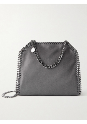 Stella McCartney - Falabella Mini Brushed Shoulder Bag - Gray - One size
