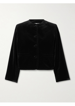 LIBEROWE - Cotton-velvet Jacket - Black - x small,small,medium,large,x large