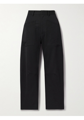 Nili Lotan - Shon Wool-twill Tapered Pants - Black - US0,US2,US4,US6,US8,US10,US12