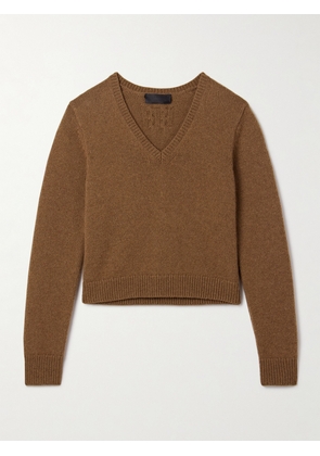 Nili Lotan - Everstyn Cashmere And Alpaca-blend Sweater - Brown - x small,small,medium,large,x large