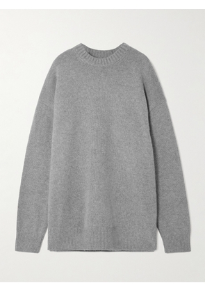 SKIMS - Oversized Cashmere Sweater - Dark Heather Gray - XXS/XS,S/M,L/XL,2XL/3XL,4XL/5XL