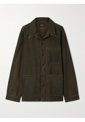 RRL - Asher Cotton-canvas Jacket - Brown - small,medium,large,x large