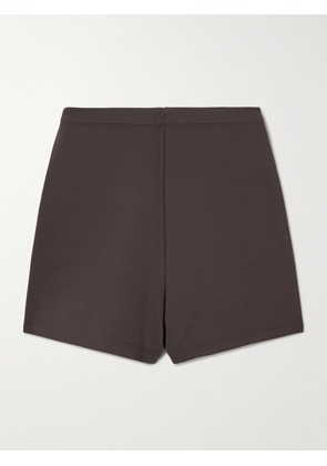 Rick Owens - Dirt Bolan Stretch-jersey Shorts - Brown - IT38,IT40,IT42,IT44,IT46,IT48