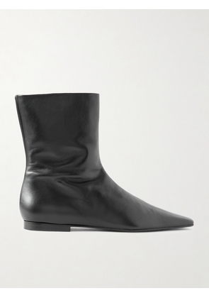 TOTEME - Leather Ankle Boots - Black - IT36,IT37,IT38,IT39,IT40,IT41,IT42
