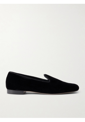 TOTEME - Velvet Loafers - Black - IT36,IT37,IT38,IT39,IT40,IT41,IT42