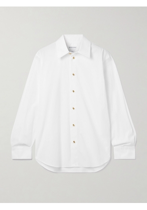 Bottega Veneta - Cotton-poplin Shirt - White - IT36,IT38,IT40