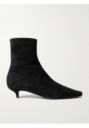 TOTEME - Suede Ankle Boots - Black - IT35,IT36,IT37,IT38,IT39,IT40,IT41,IT42
