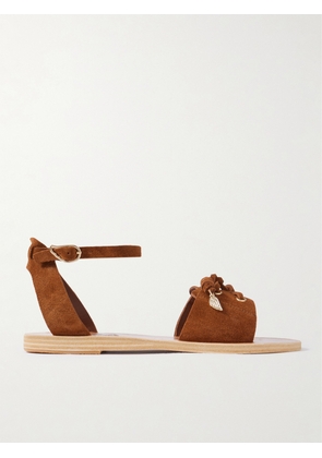 Ancient Greek Sandals - Sentina Lace-up Suede Sandals - Brown - IT35,IT36,IT37,IT38,IT39,IT40,IT41