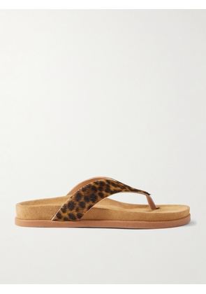 Ancient Greek Sandals - Charys Leopard-print Calf Hair Sandals - Animal print - IT35,IT36,IT37,IT38,IT39,IT40,IT41