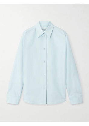 Jil Sander - Cotton-poplin Shirt - Blue - FR 34,FR 36,FR 38,FR 40,FR 42,FR 44