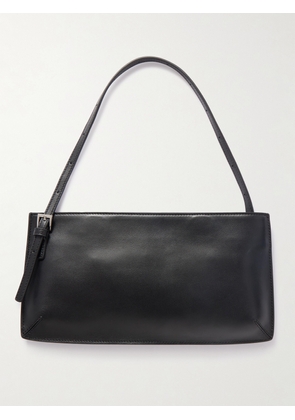 ST. AGNI - 90s Leather Shoulder Bag - Black - One size