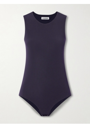 Jil Sander - Stretch-jersey Bodysuit - Blue - x small,small,medium,large,x large