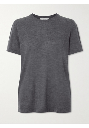 Co - Cashmere T-shirt - Gray - x small,small,medium,large,x large
