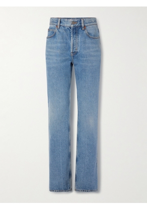 SAINT LAURENT - High-rise Slim-leg Jeans - Blue - 24,25,26,27,28,29,30,32